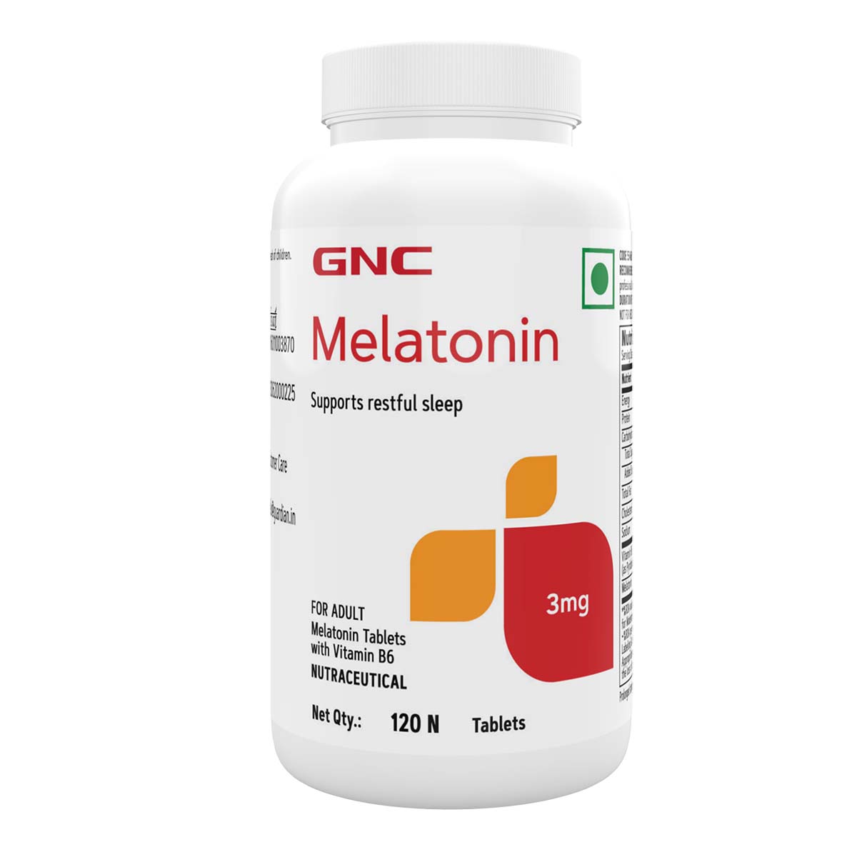 Gnc Melatonin 3Mg 120Tab |Sleep